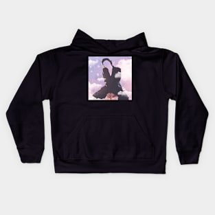 Cloudy Contemplation Kids Hoodie